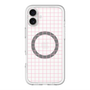 スリムプロテクションプレミアムケース with MagSafe［ オリジナル - 推し色チェック - ピンク ］