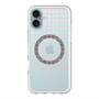 スリムプロテクションプレミアムケース with MagSafe［ オリジナル - 推し色チェック - ピンク ］