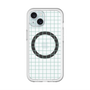 スリムプロテクションプレミアムケース with MagSafe［ オリジナル - 推し色チェック - グリーン ］