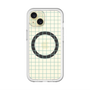 スリムプロテクションプレミアムケース with MagSafe［ オリジナル - 推し色チェック - グリーン ］