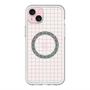スリムプロテクションプレミアムケース with MagSafe［ オリジナル - 推し色チェック - グリーン ］
