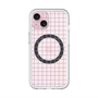 スリムプロテクションプレミアムケース with MagSafe［ オリジナル - 推し色チェック - パープル ］