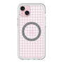 スリムプロテクションプレミアムケース with MagSafe［ オリジナル - 推し色チェック - パープル ］