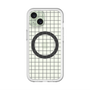 スリムプロテクションプレミアムケース with MagSafe［ オリジナル - 推し色チェック - ブラック ］