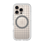 スリムプロテクションプレミアムケース with MagSafe［ オリジナル - 推し色チェック - ブラック ］