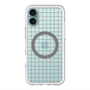スリムプロテクションプレミアムケース with MagSafe［ オリジナル - 推し色チェック - ブラック ］