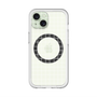 スリムプロテクションプレミアムケース with MagSafe［ オリジナル - 推し色チェック - ホワイト ］