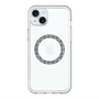 スリムプロテクションプレミアムケース with MagSafe［ オリジナル - 推し色チェック - ホワイト ］