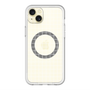 スリムプロテクションプレミアムケース with MagSafe［ オリジナル - 推し色チェック - ホワイト ］