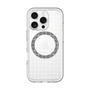スリムプロテクションプレミアムケース with MagSafe［ オリジナル - 推し色チェック - ホワイト ］