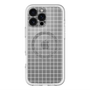 スリムプロテクションプレミアムケース with MagSafe［ オリジナル - 推し色チェック - ホワイト ］