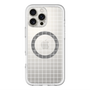 スリムプロテクションプレミアムケース with MagSafe［ オリジナル - 推し色チェック - ホワイト ］