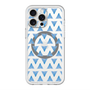 スリムプロテクションプレミアムケース with MagSafe［ オリジナル - 推し色三角 - ブルー ］