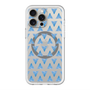 スリムプロテクションプレミアムケース with MagSafe［ オリジナル - 推し色三角 - ブルー ］