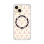 スリムプロテクションプレミアムケース with MagSafe［ オリジナル - 推し色三角 - ピンク ］
