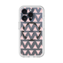 スリムプロテクションプレミアムケース with MagSafe［ オリジナル - 推し色三角 - ピンク ］