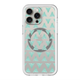 スリムプロテクションプレミアムケース with MagSafe［ オリジナル - 推し色三角 - グリーン ］