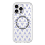 スリムプロテクションプレミアムケース with MagSafe［ オリジナル - 推し色三角 - パープル ］