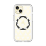 スリムプロテクションプレミアムケース with MagSafe［ オリジナル - 推し色三角 - ホワイト ］