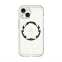 スリムプロテクションプレミアムケース with MagSafe［ オリジナル - 推し色三角 - ホワイト ］