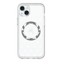 スリムプロテクションプレミアムケース with MagSafe［ オリジナル - 推し色三角 - ホワイト ］
