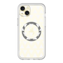 スリムプロテクションプレミアムケース with MagSafe［ オリジナル - 推し色三角 - ホワイト ］