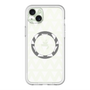 スリムプロテクションプレミアムケース with MagSafe［ オリジナル - 推し色三角 - ホワイト ］
