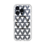 スリムプロテクションプレミアムケース with MagSafe［ オリジナル - 推し色三角 - ホワイト ］
