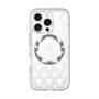 スリムプロテクションプレミアムケース with MagSafe［ オリジナル - 推し色三角 - ホワイト ］