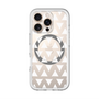 スリムプロテクションプレミアムケース with MagSafe［ オリジナル - 推し色三角 - ホワイト ］