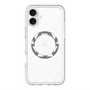 スリムプロテクションプレミアムケース with MagSafe［ オリジナル - 推し色三角 - ホワイト ］