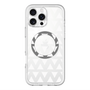 スリムプロテクションプレミアムケース with MagSafe［ オリジナル - 推し色三角 - ホワイト ］
