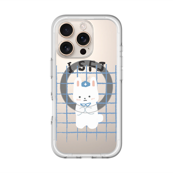 スリムプロテクションプレミアムケース with MagSafe［ オリジナル - ISFJ 擁護者 - キャラクター ］
