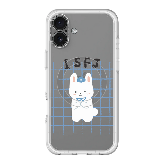 スリムプロテクションプレミアムケース with MagSafe［ オリジナル - ISFJ 擁護者 - キャラクター ］