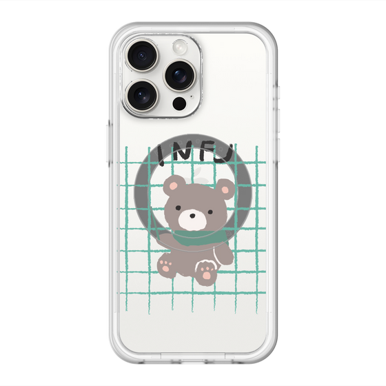 スリムプロテクションプレミアムケース with MagSafe［ オリジナル - INFJ 提唱者 - キャラクター ］