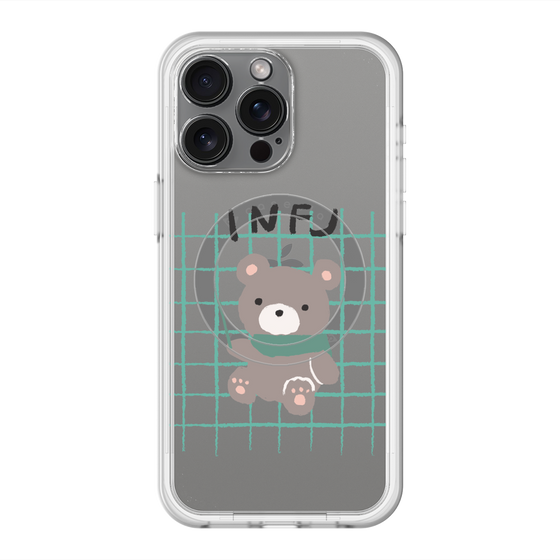 スリムプロテクションプレミアムケース with MagSafe［ オリジナル - INFJ 提唱者 - キャラクター ］