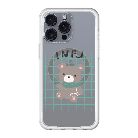 スリムプロテクションプレミアムケース with MagSafe［ オリジナル - INFJ 提唱者 - キャラクター ］