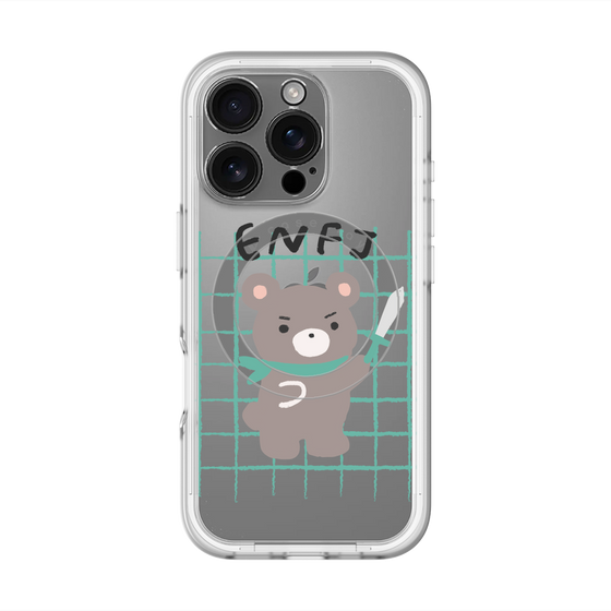 スリムプロテクションプレミアムケース with MagSafe［ オリジナル - ENFJ 主人公 - キャラクター ］