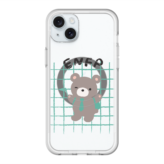 スリムプロテクションプレミアムケース with MagSafe［ オリジナル - ENFP 運動家 - キャラクター ］