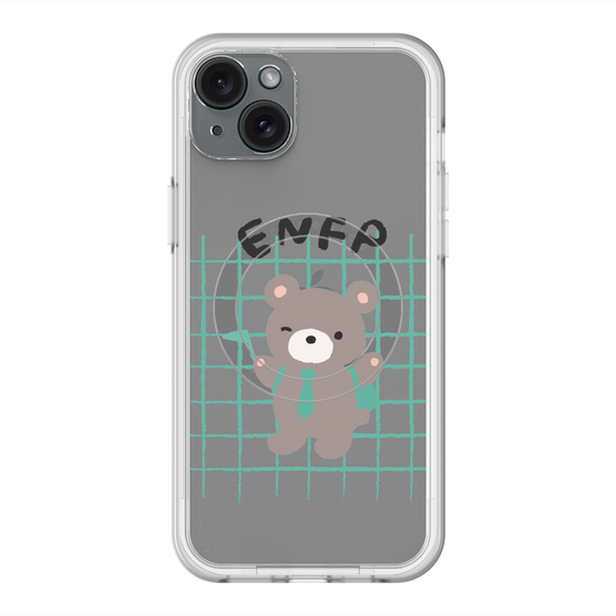 スリムプロテクションプレミアムケース with MagSafe［ オリジナル - ENFP 運動家 - キャラクター ］