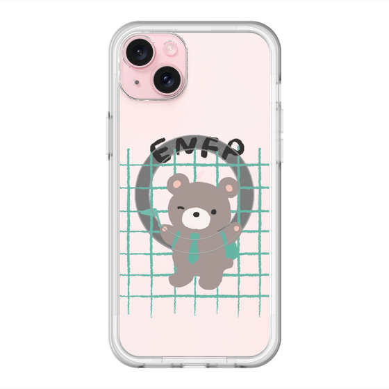 スリムプロテクションプレミアムケース with MagSafe［ オリジナル - ENFP 運動家 - キャラクター ］