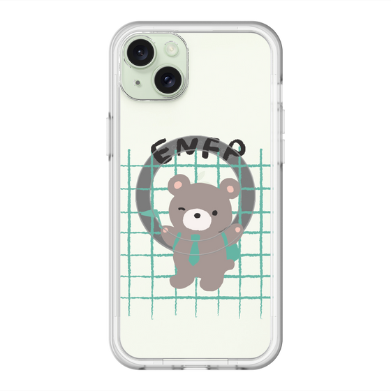 スリムプロテクションプレミアムケース with MagSafe［ オリジナル - ENFP 運動家 - キャラクター ］