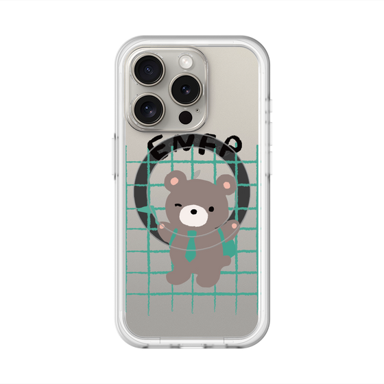スリムプロテクションプレミアムケース with MagSafe［ オリジナル - ENFP 運動家 - キャラクター ］