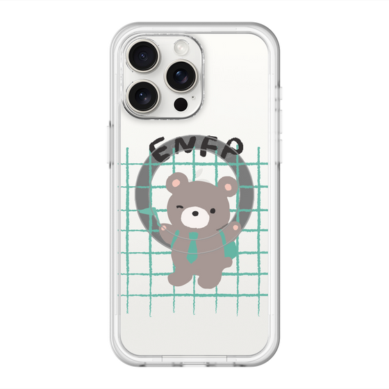 スリムプロテクションプレミアムケース with MagSafe［ オリジナル - ENFP 運動家 - キャラクター ］
