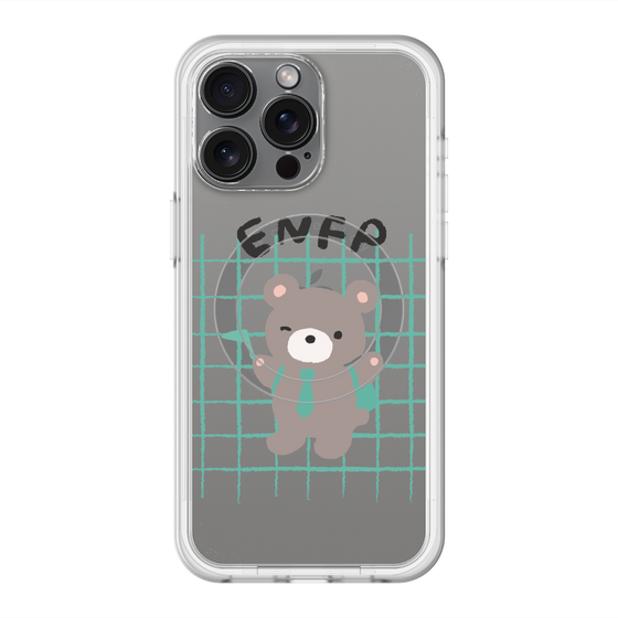 スリムプロテクションプレミアムケース with MagSafe［ オリジナル - ENFP 運動家 - キャラクター ］