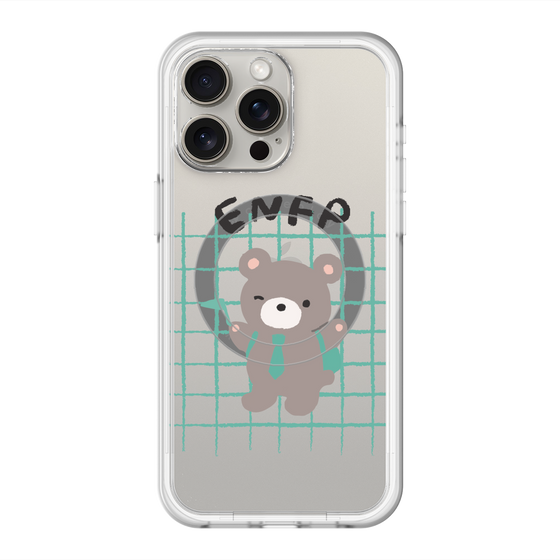 スリムプロテクションプレミアムケース with MagSafe［ オリジナル - ENFP 運動家 - キャラクター ］