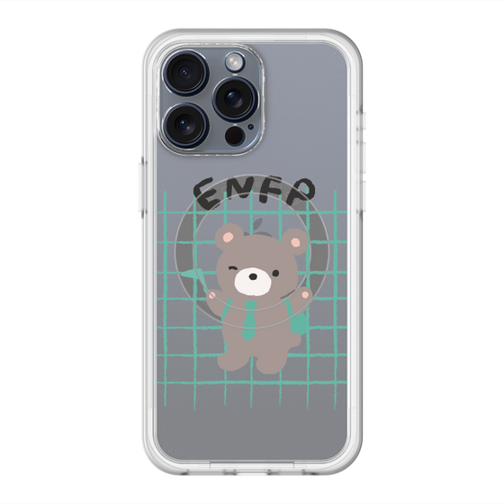 スリムプロテクションプレミアムケース with MagSafe［ オリジナル - ENFP 運動家 - キャラクター ］