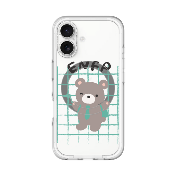 スリムプロテクションプレミアムケース with MagSafe［ オリジナル - ENFP 運動家 - キャラクター ］