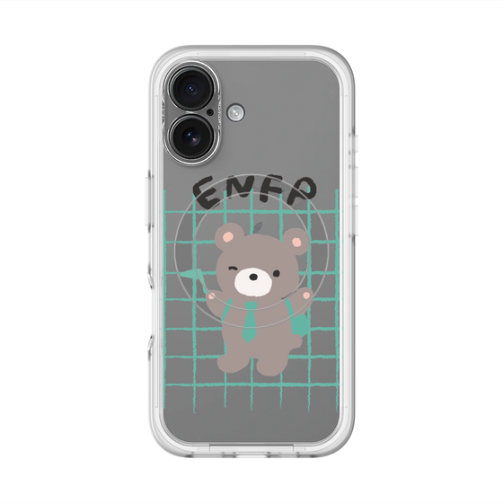 スリムプロテクションプレミアムケース with MagSafe［ オリジナル - ENFP 運動家 - キャラクター ］