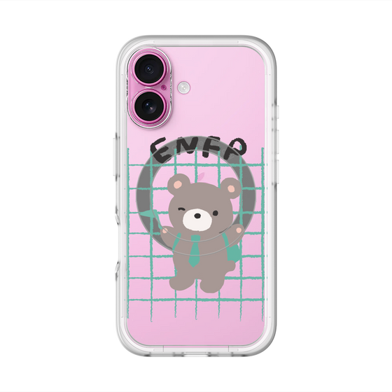 スリムプロテクションプレミアムケース with MagSafe［ オリジナル - ENFP 運動家 - キャラクター ］